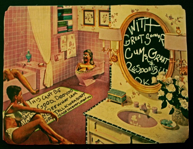 Mixed media on construction paper, 2012