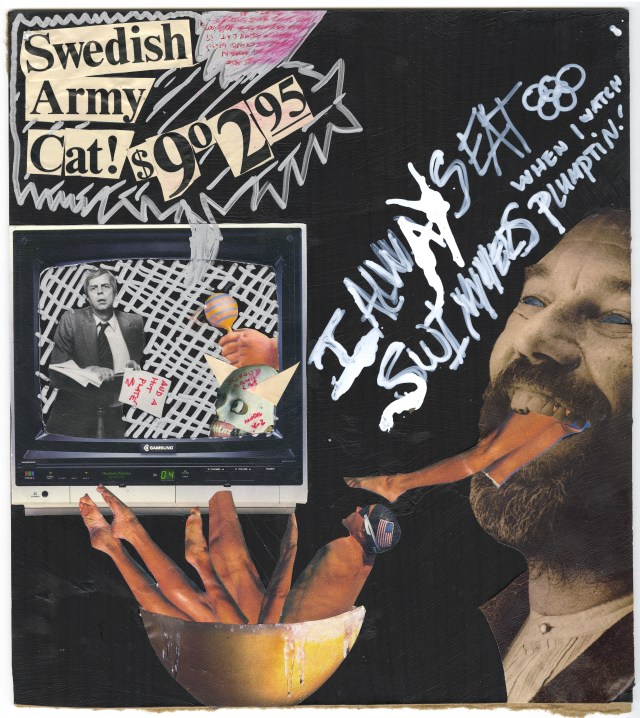 Mixed media on MDF with veneer