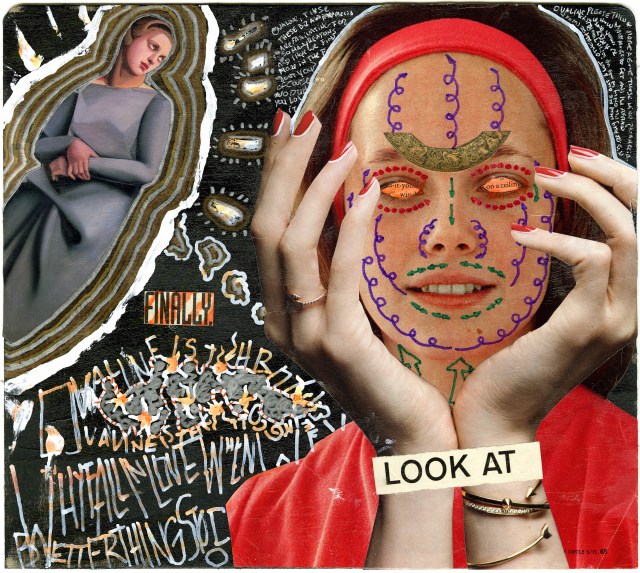 Mixed media collage, 2015