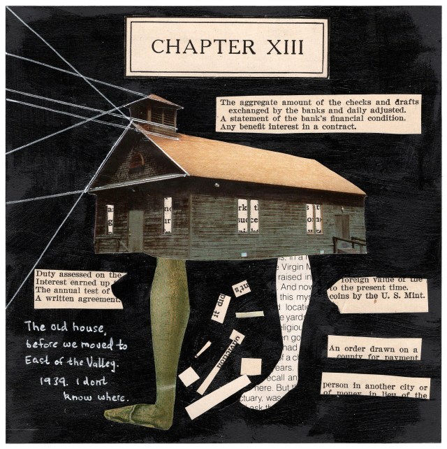 Mixed media collage, 2016