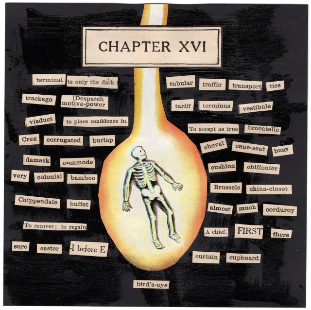 Mixed media collage, 2016