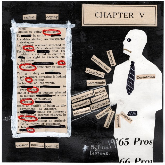 Mixed media collage, 2016