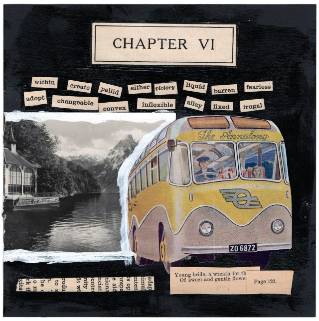 Mixed media collage, 2016