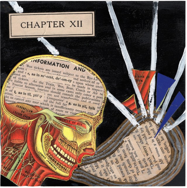 Mixed media collage, 2016