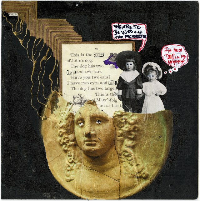 Mixed media collage, 2016