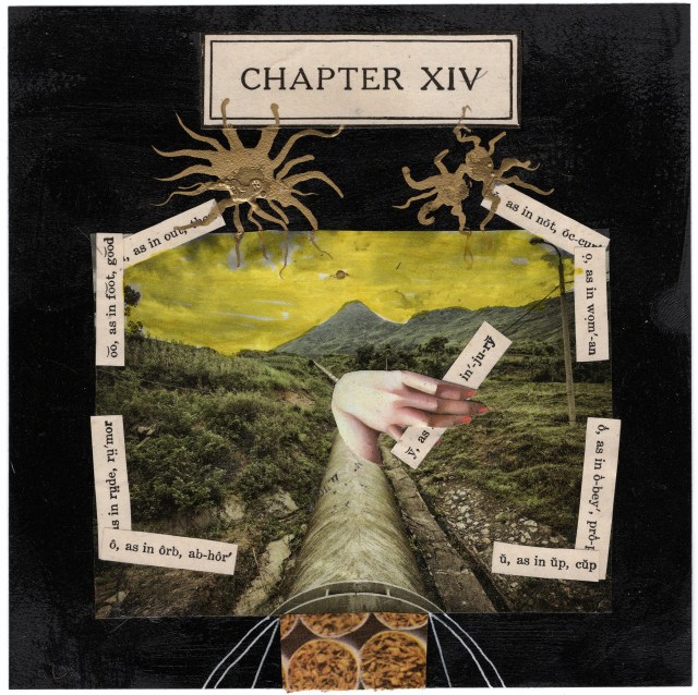 Mixed media collage, 2016