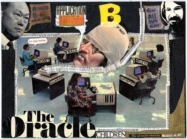 Mixed media collage, 2016