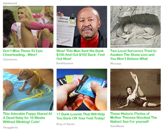 Generic clickbait, 2016