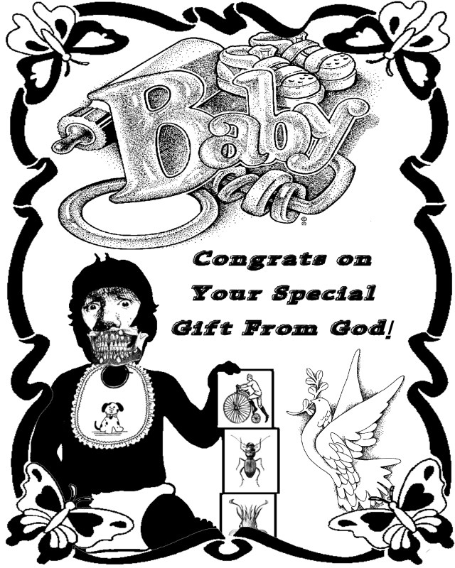 Birth Congrats Card, ca1990