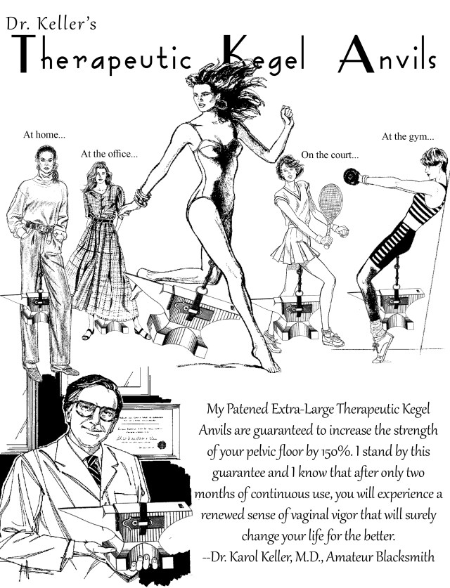 Kegel Anvil Advertisement, 1990